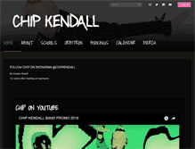 Tablet Screenshot of chipkendall.com